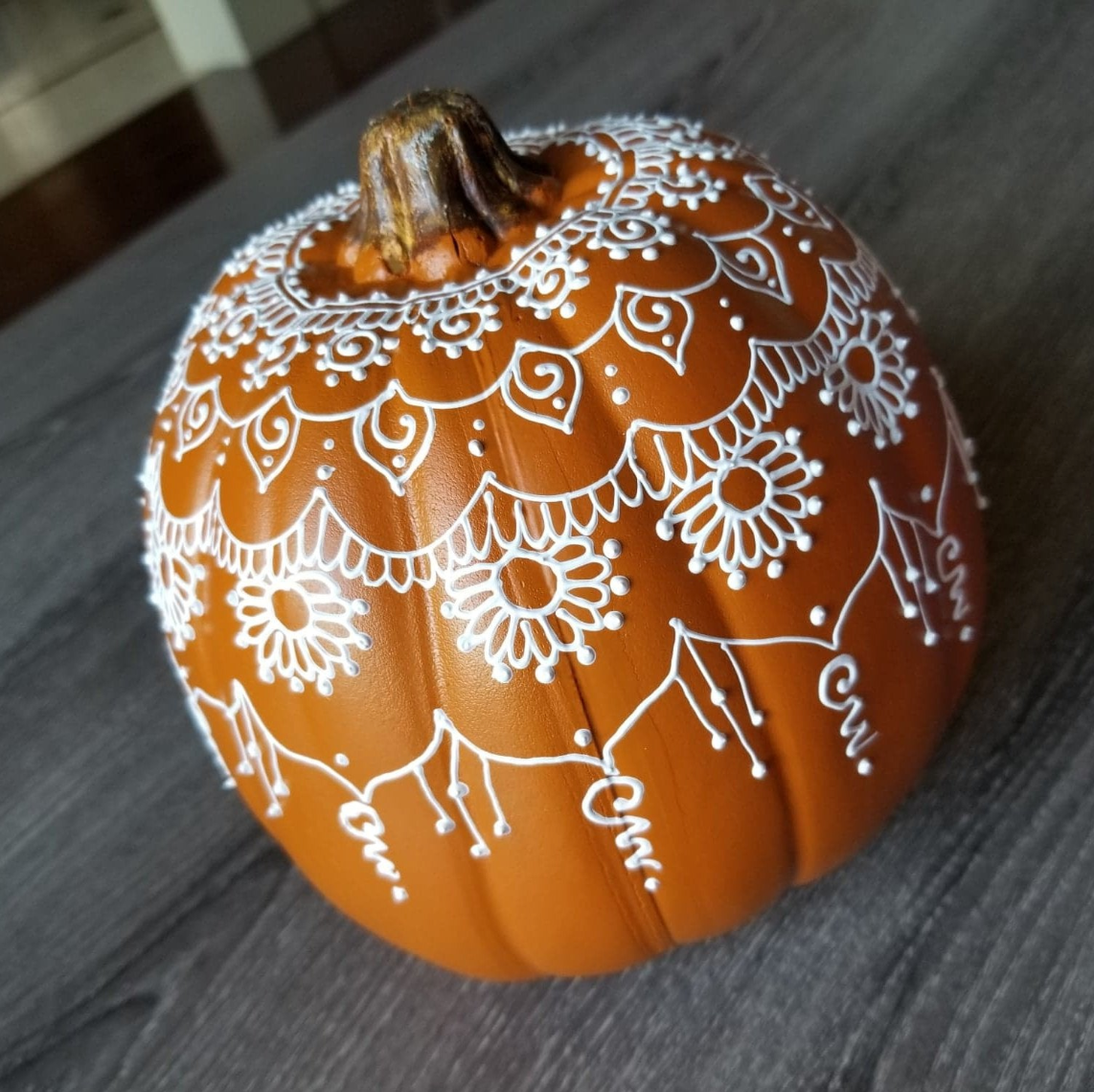 Henna Pumpkin - Orange - Wrap