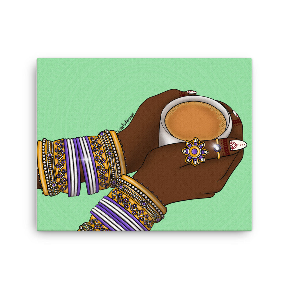 Bangles and Chai Canvas