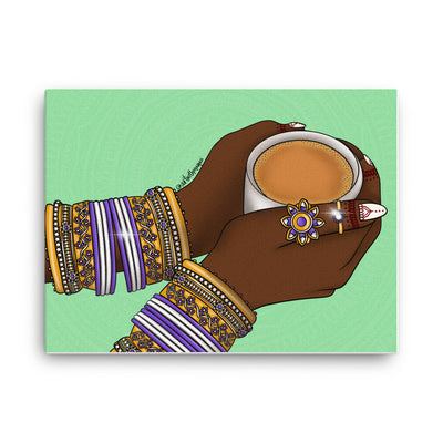 Bangles and Chai Canvas