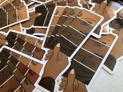 Colorism Paint Chips Sticker