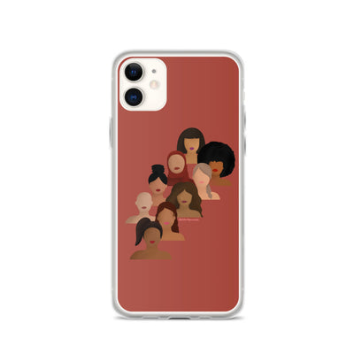 Diverse Women Empowerment Phone Case: iPhone