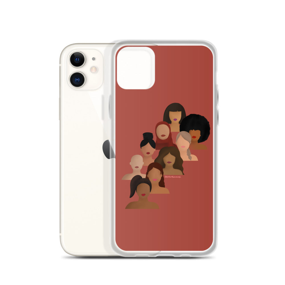 Diverse Women Empowerment Phone Case: iPhone