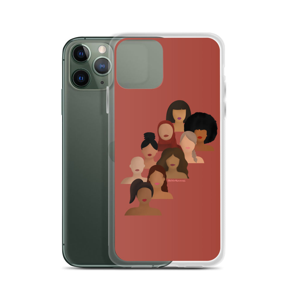 Diverse Women Empowerment Phone Case: iPhone