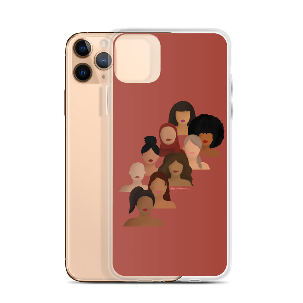 Diverse Women Empowerment Phone Case: iPhone