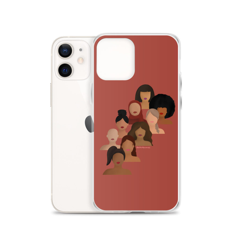 Diverse Women Empowerment Phone Case: iPhone