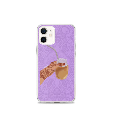 Iced Coffee Mendhi Hands Phone Case: iPhone