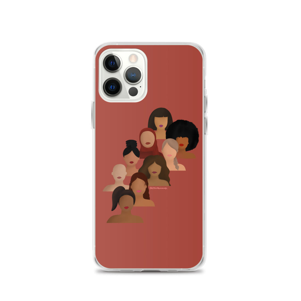 Diverse Women Empowerment Phone Case: iPhone