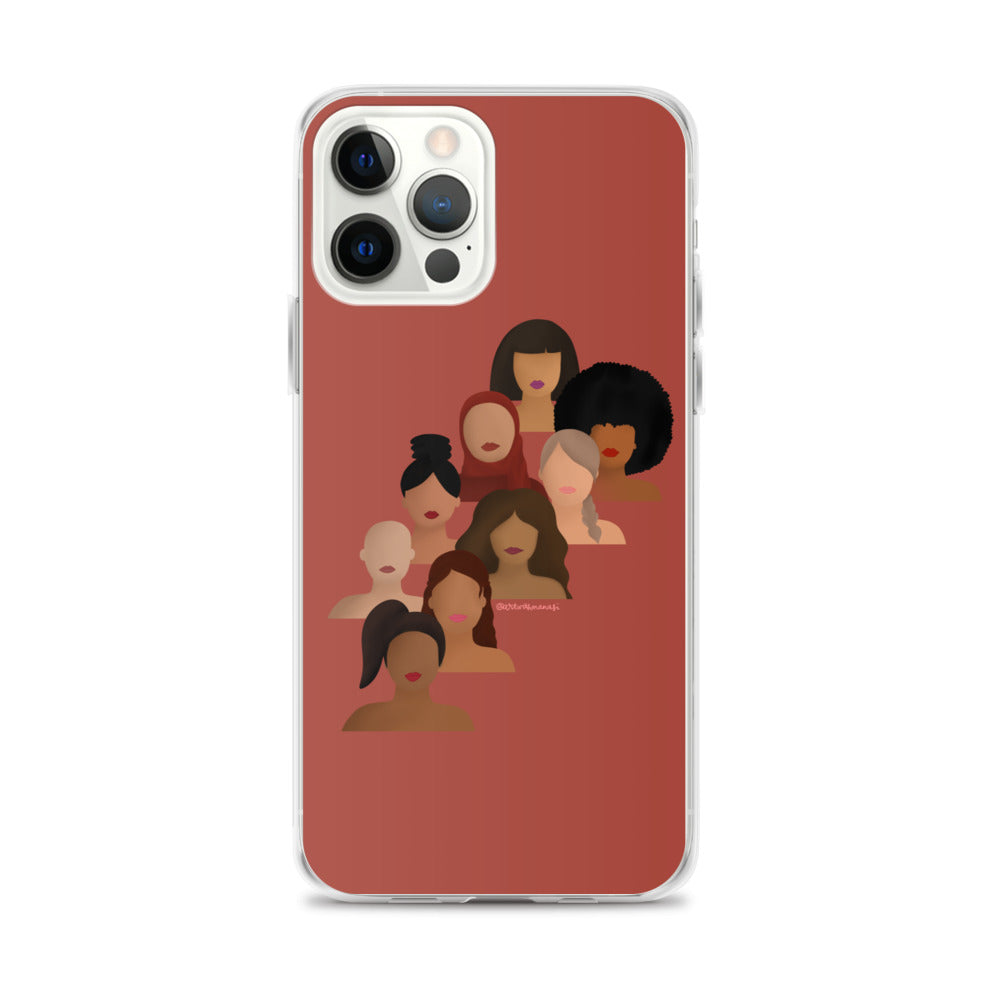 Diverse Women Empowerment Phone Case: iPhone