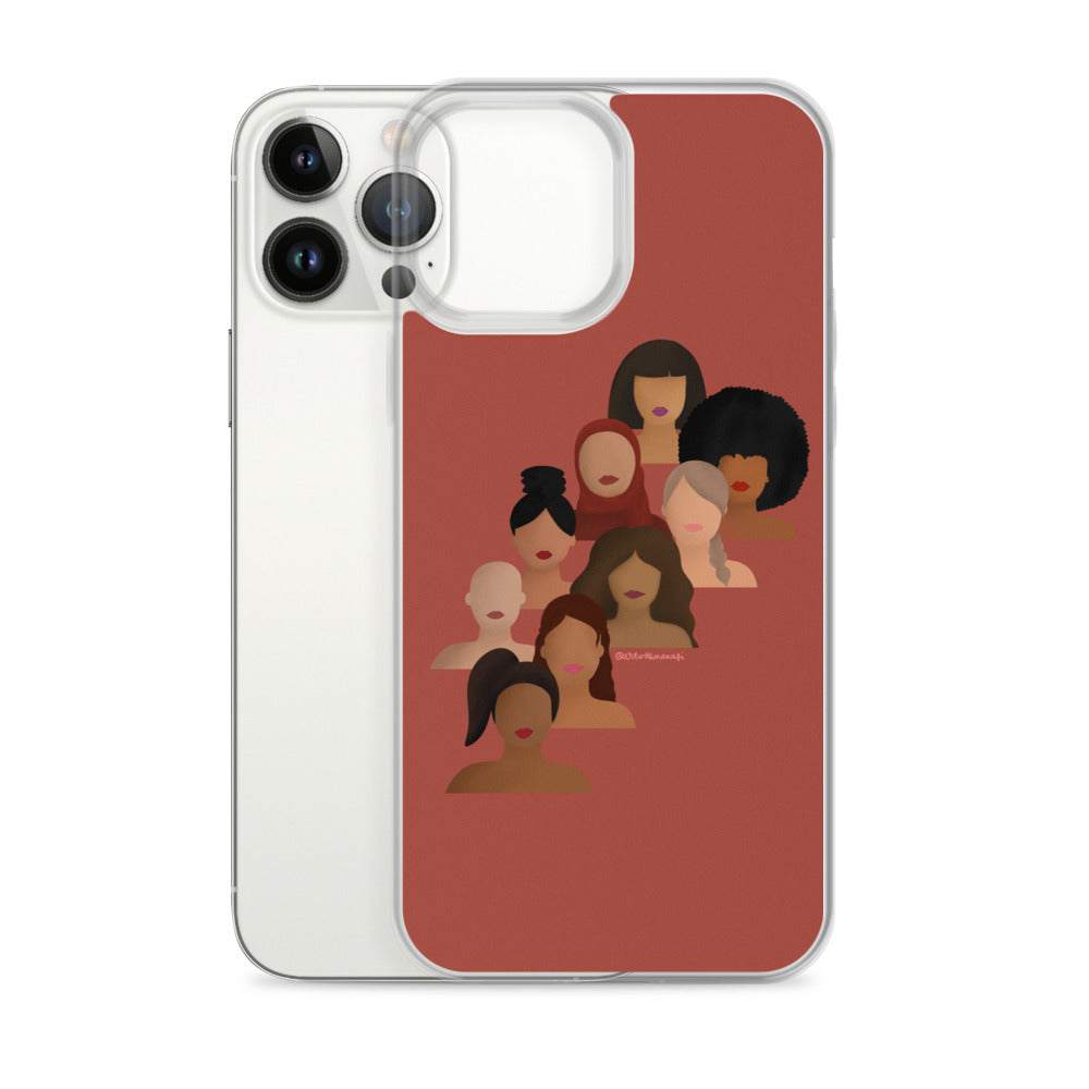 Diverse Women Empowerment Phone Case: iPhone