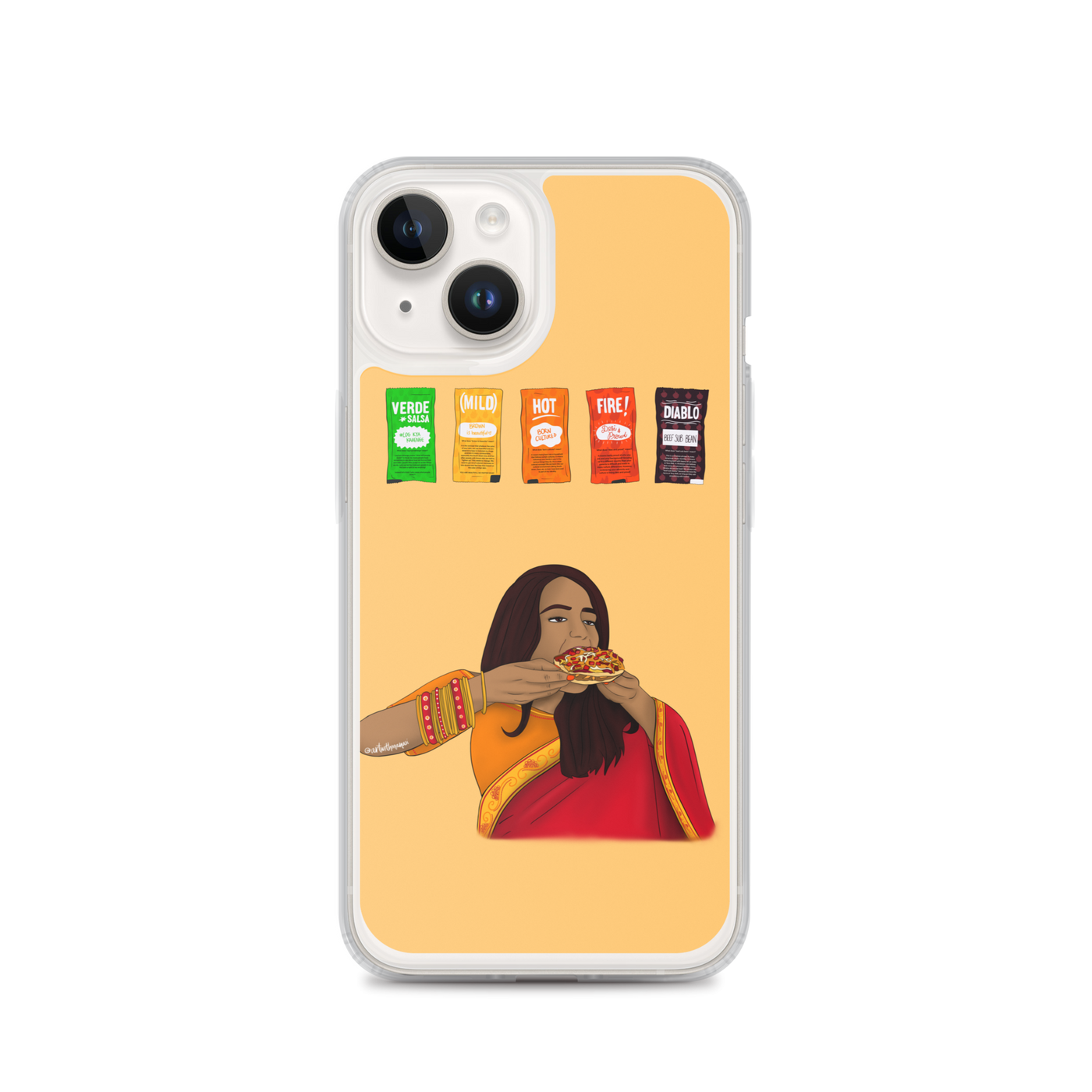 Desi Taco Bell Phone Case: iPhone