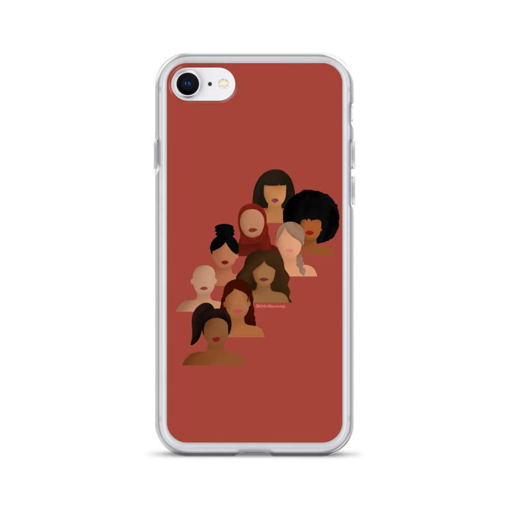 Diverse Women Empowerment Phone Case: iPhone