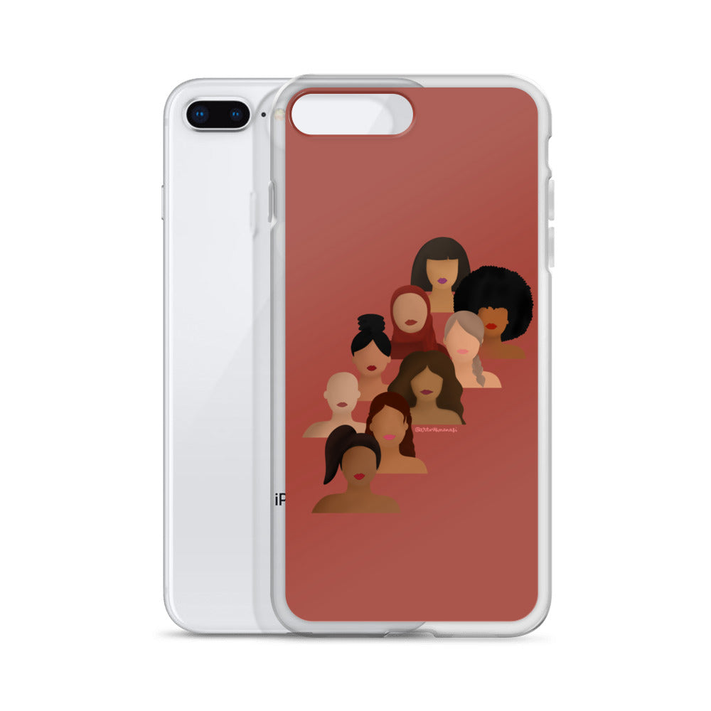 Diverse Women Empowerment Phone Case: iPhone