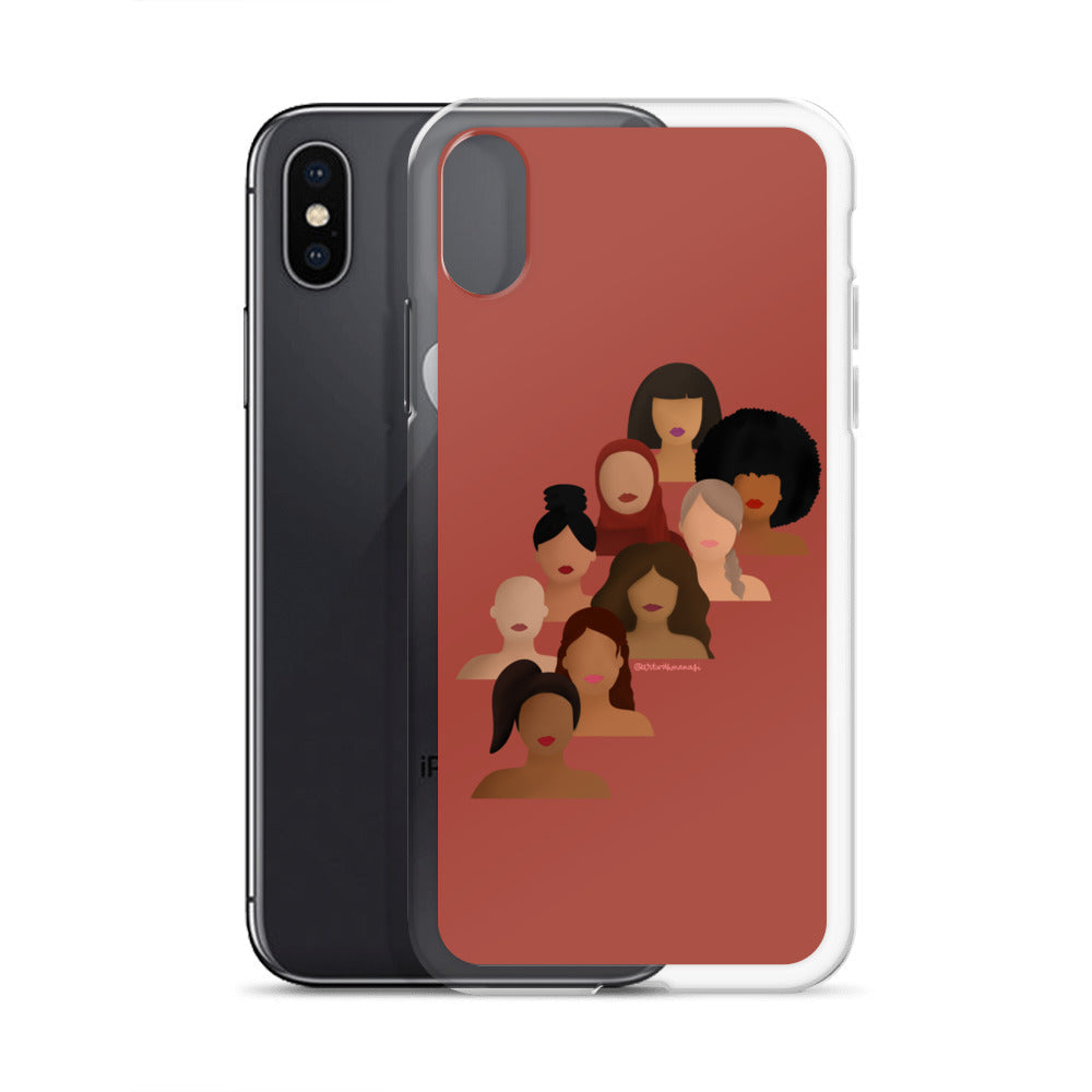 Diverse Women Empowerment Phone Case: iPhone