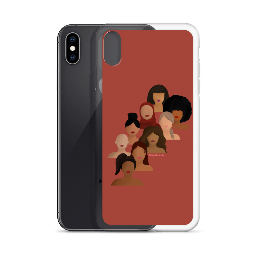 Diverse Women Empowerment Phone Case: iPhone