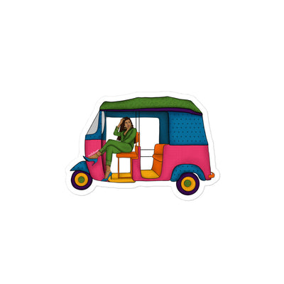 Desi Auto Riksha Sticker