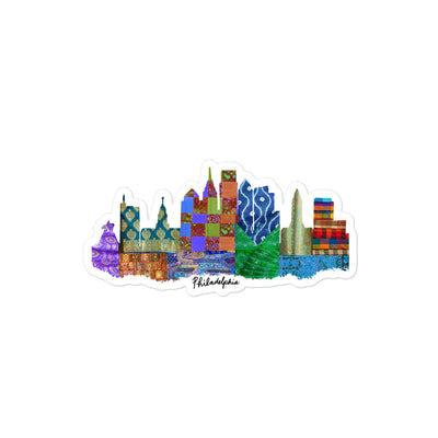 Philadelphia Fabric Skyline Stickers