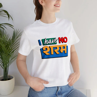 No शरम Graphic T-shirt