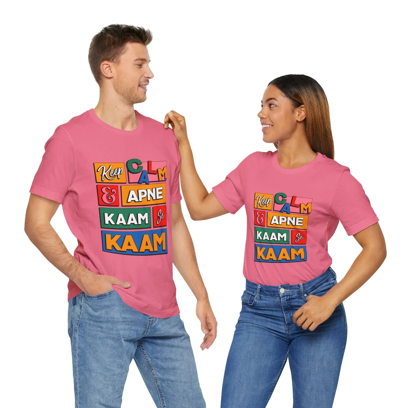 Keep Calm Graphic T-shirt