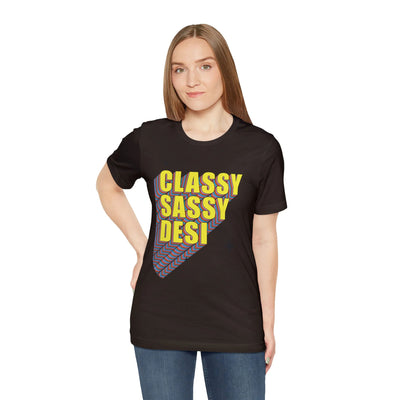 Classy Sassy Desi Graphic T-shirt