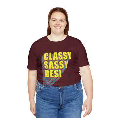 Classy Sassy Desi Graphic T-shirt