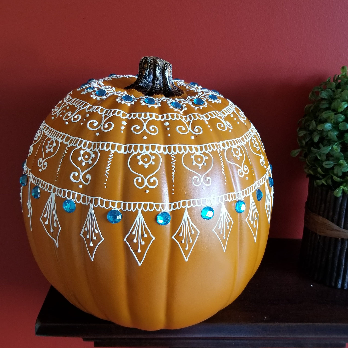 Henna Pumpkin - Orange - Wrap