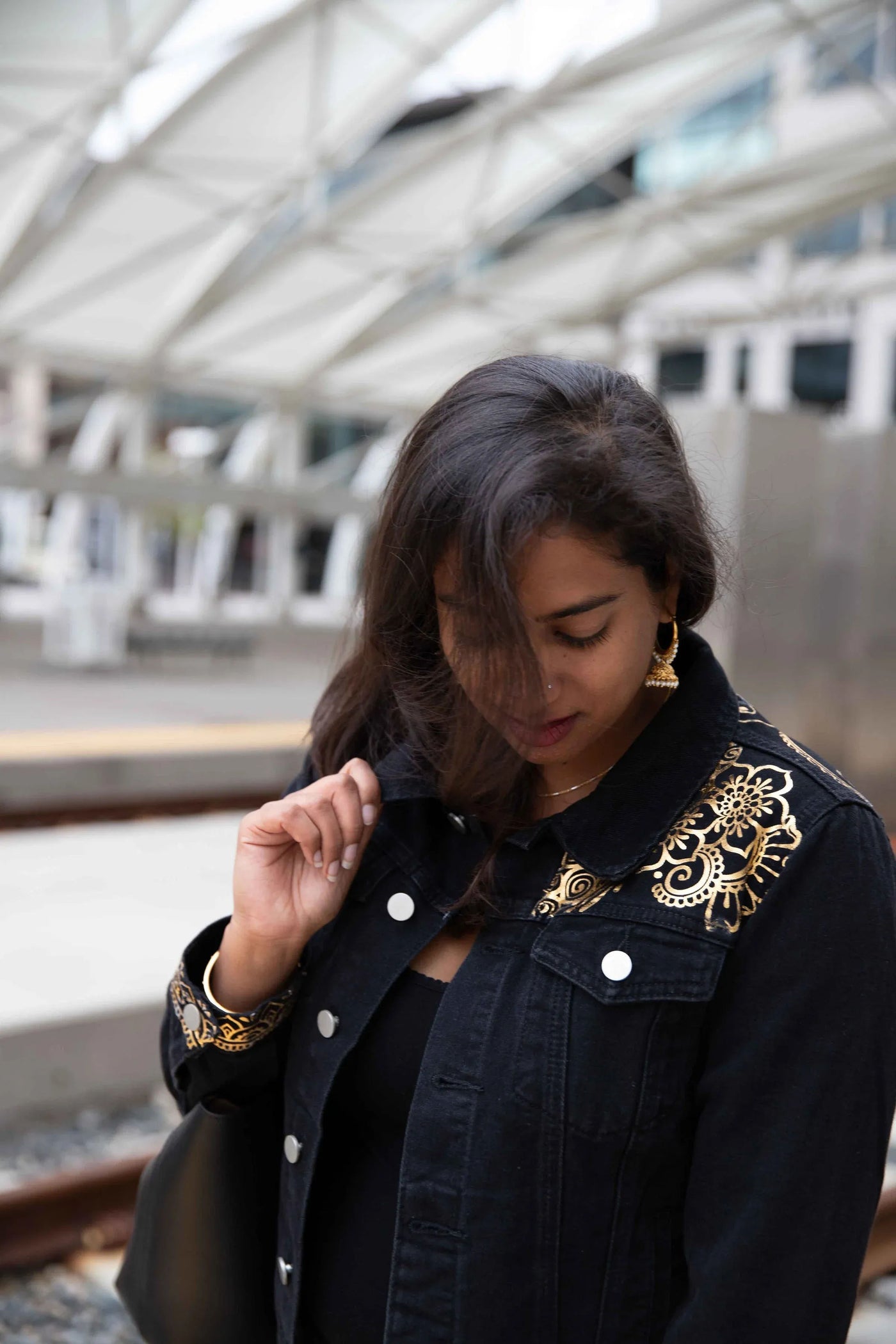 Mrs. NAME Henna Denim Jacket