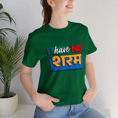 No शरम Graphic T-shirt