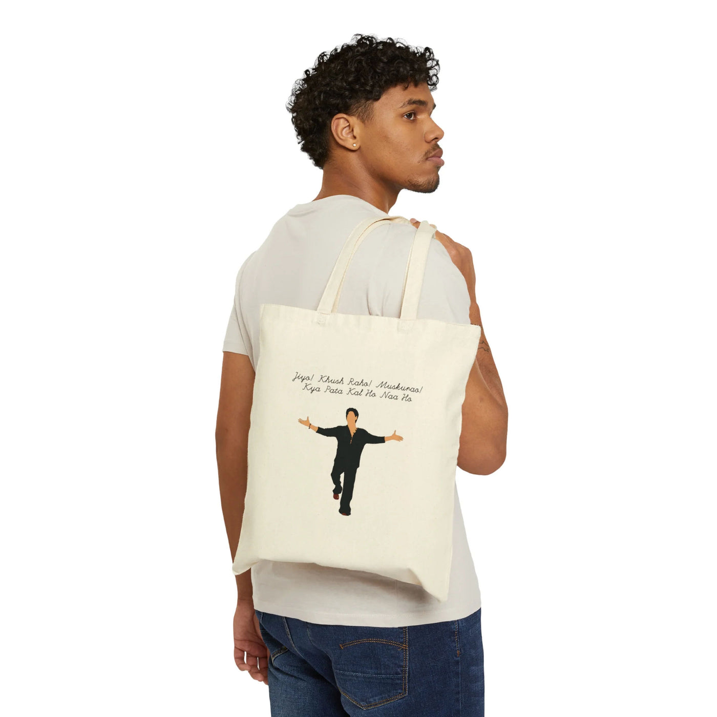 Kal ho na ho Cotton Canvas Tote Bag