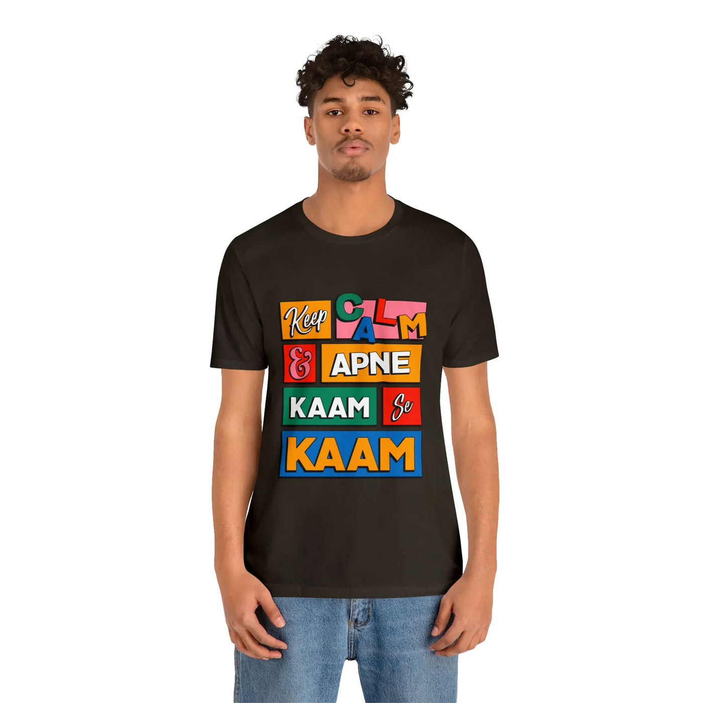 Keep Calm Graphic T-shirt