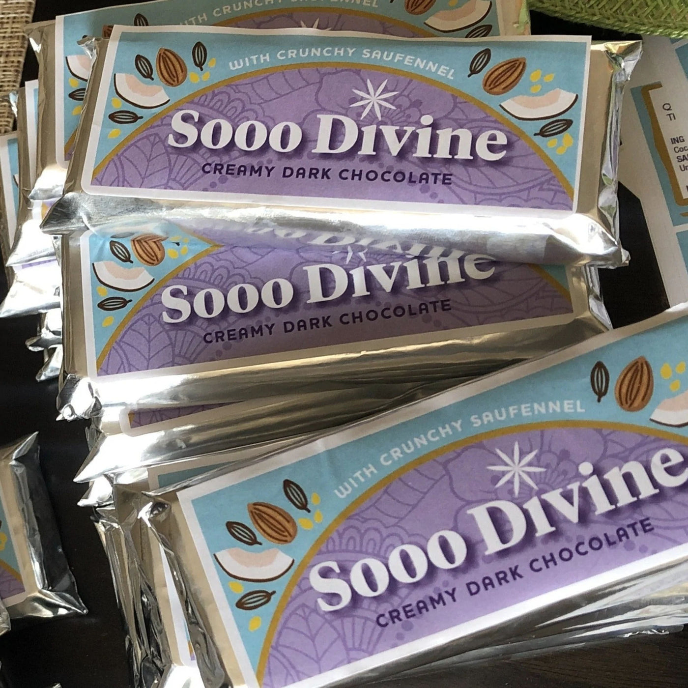 Sooo Divine VEGAN Dark Chocolate Bar