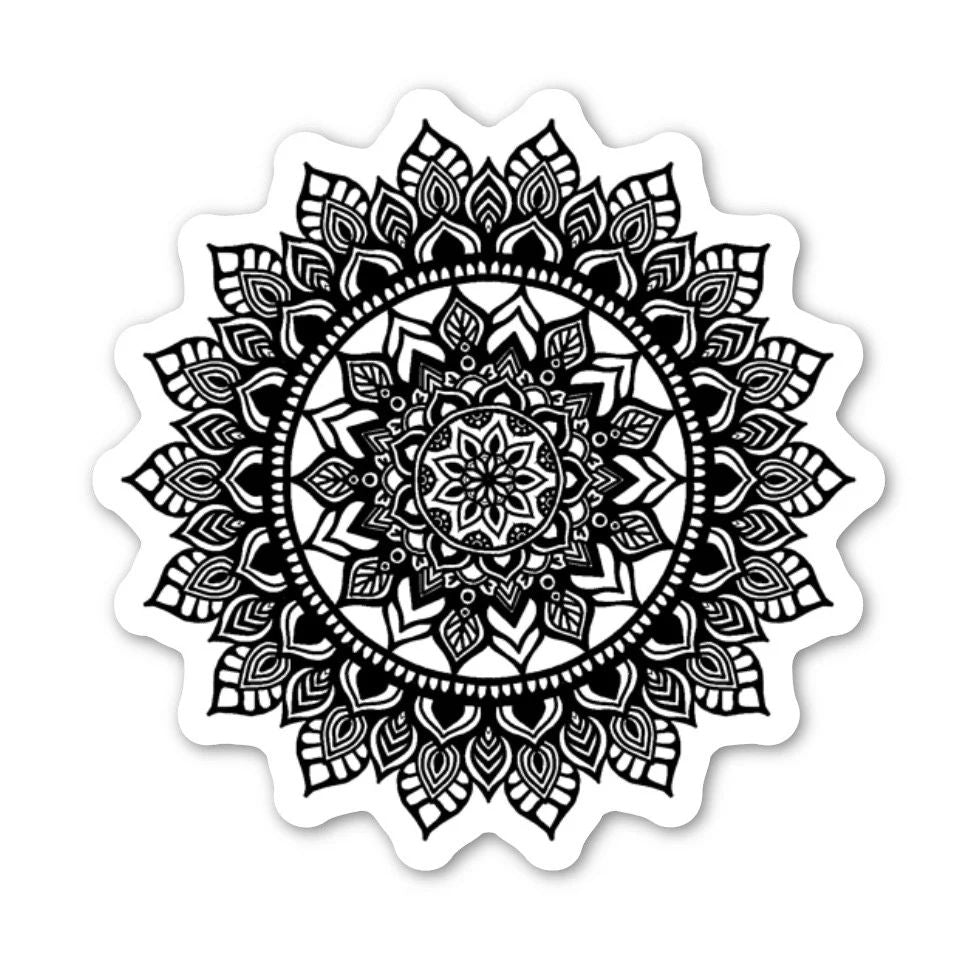 Kaali Mandala Sticker