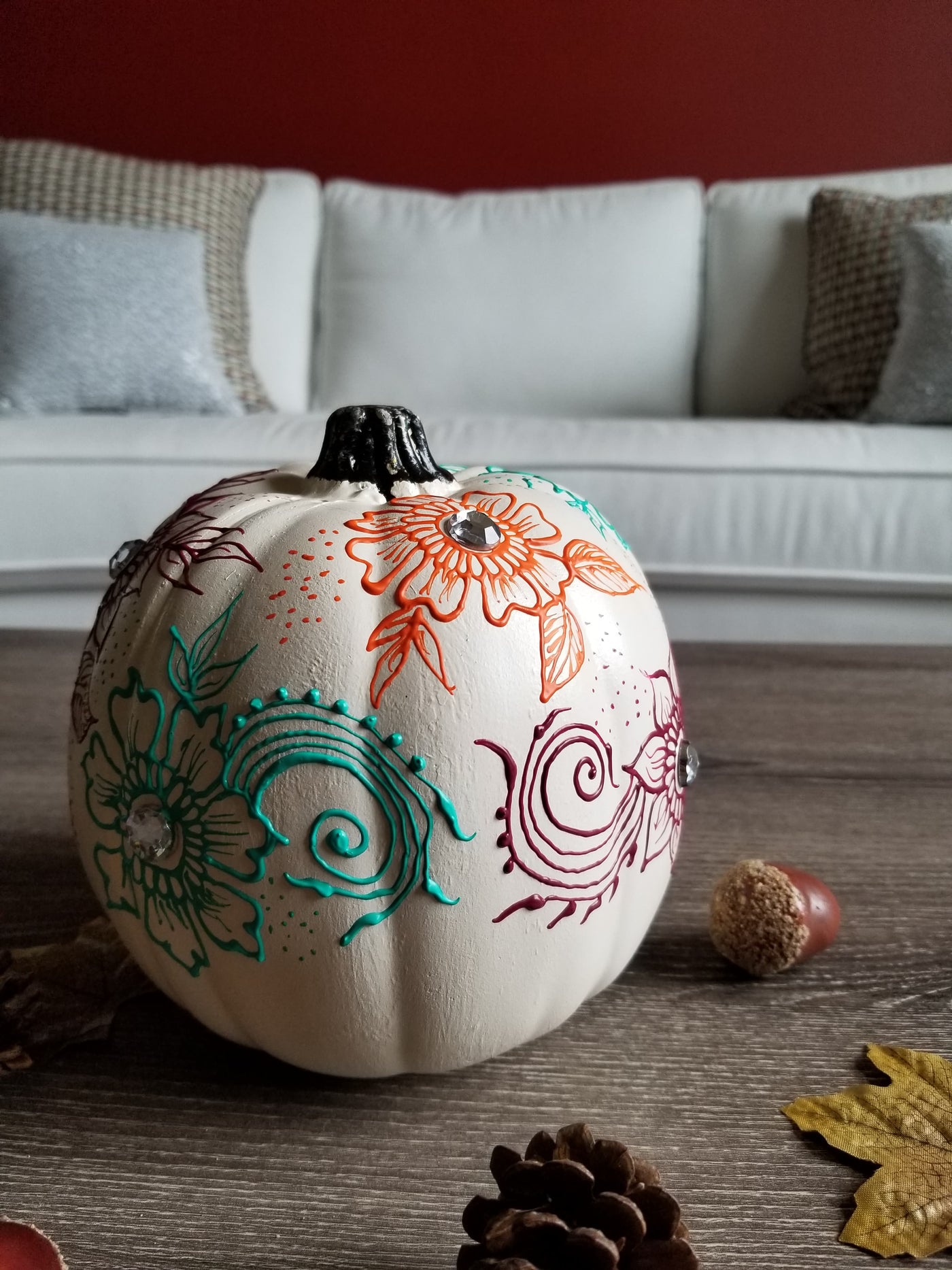 Henna Pumpkin - Floral - Multicolor