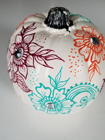 Henna Pumpkin - Floral - Multicolor