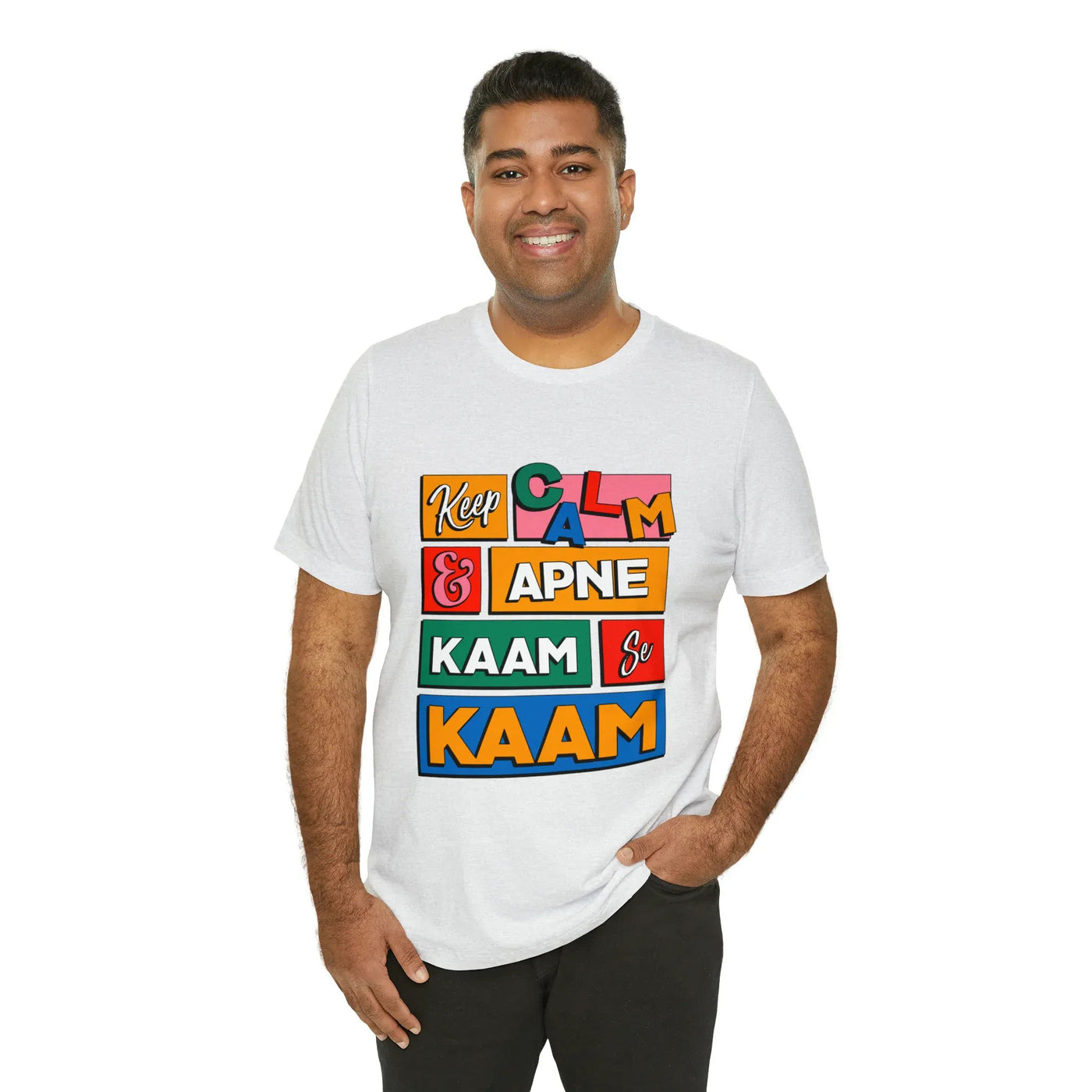 Keep Calm Graphic T-shirt