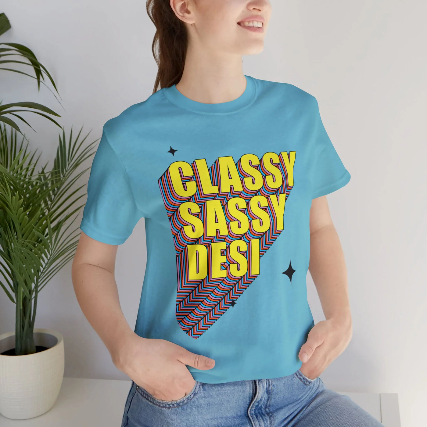 Classy Sassy Desi Graphic T-shirt