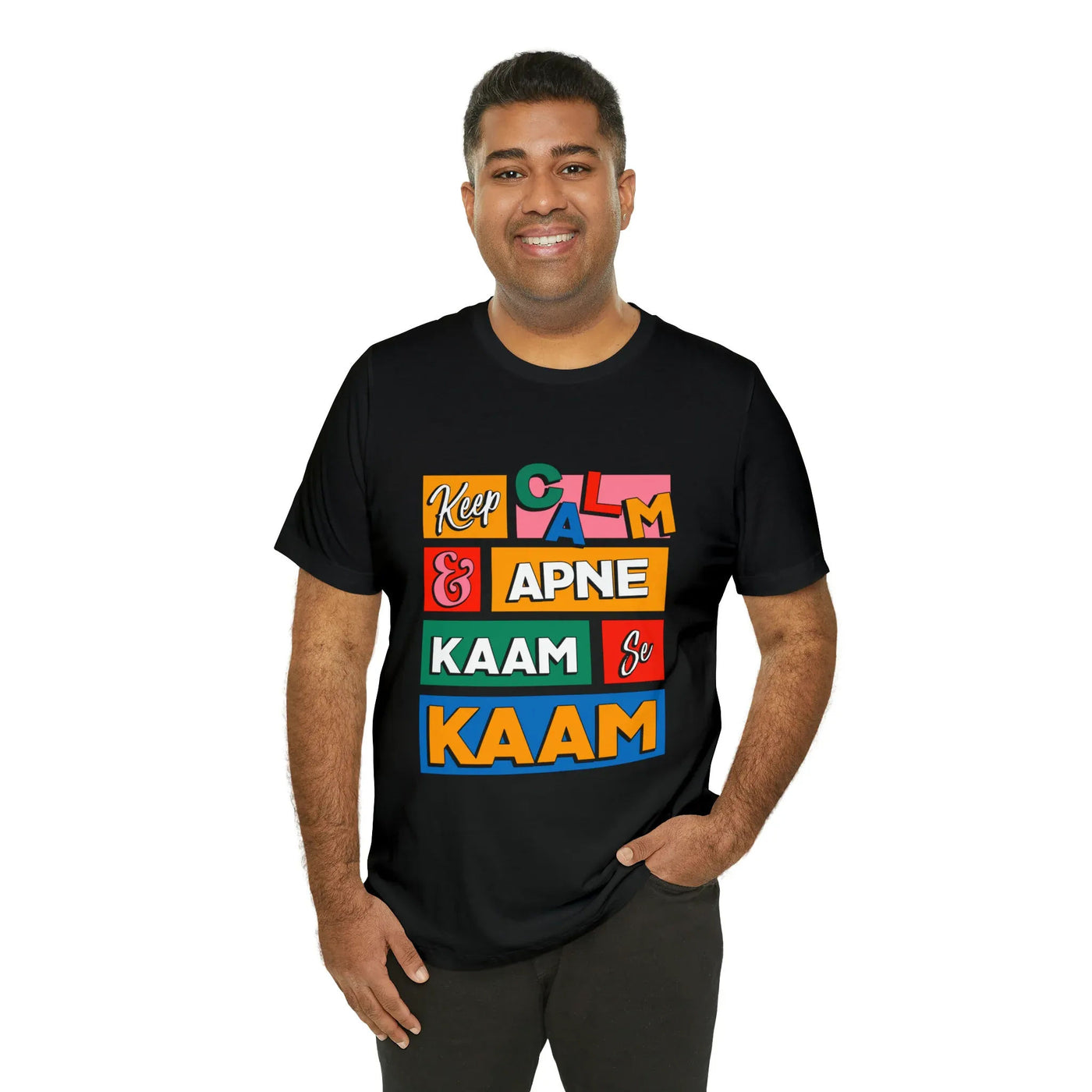 Keep Calm Graphic T-shirt