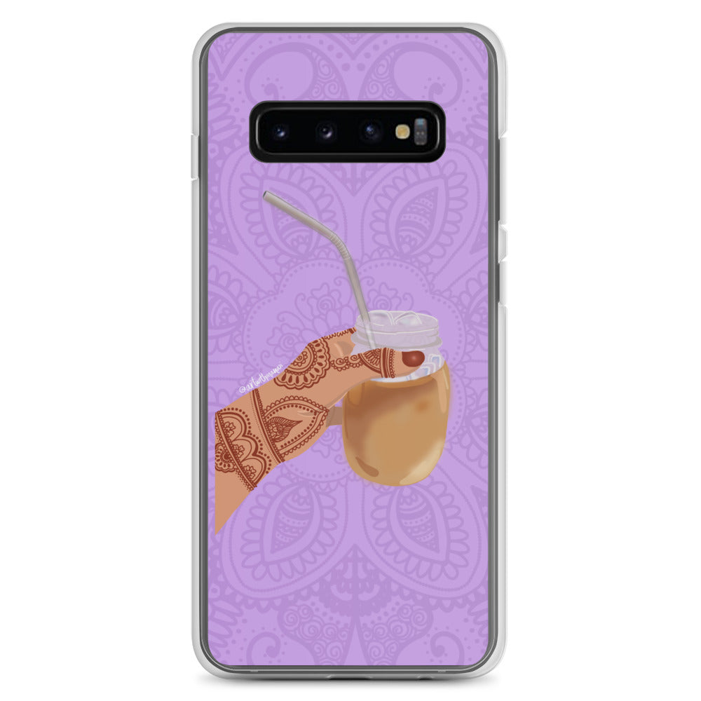 Iced Coffee Mendhi Hands Phone Case: Samsung