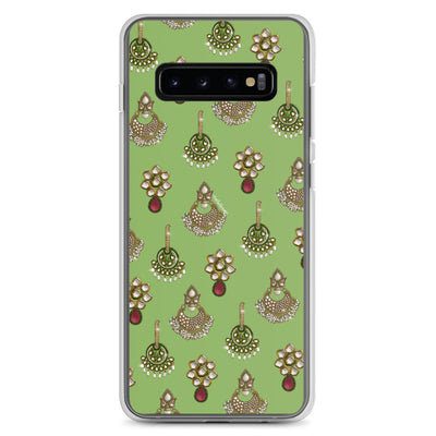 Desi Earrings Green Phone Case: Samsung