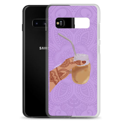 Iced Coffee Mendhi Hands Phone Case: Samsung