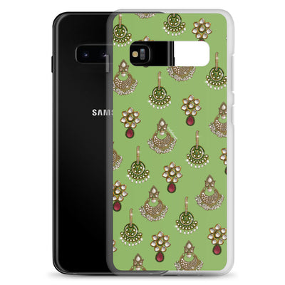 Desi Earrings Green Phone Case: Samsung