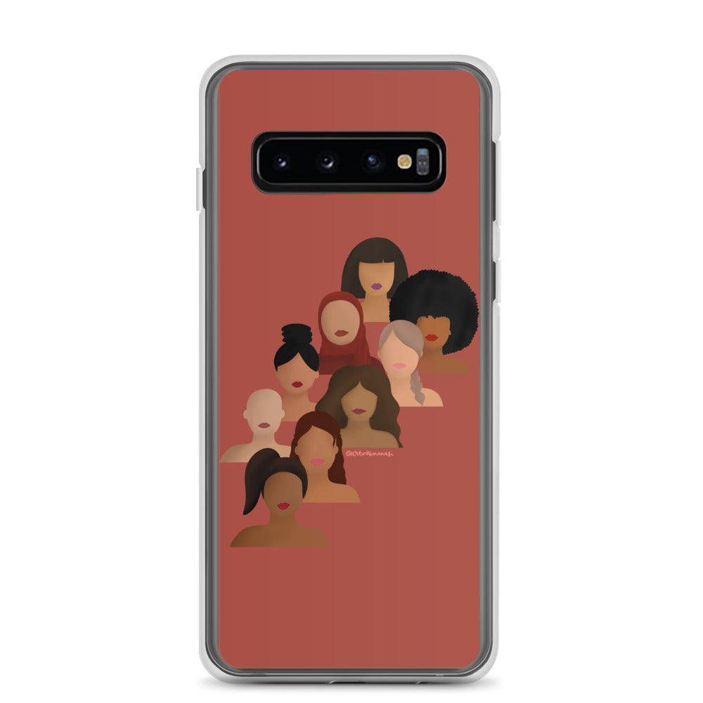 Diverse Women Empowerment Phone Case: Samsung