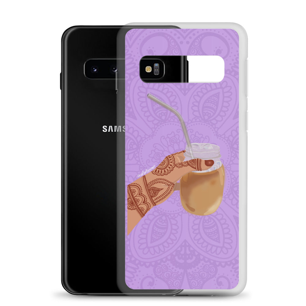 Iced Coffee Mendhi Hands Phone Case: Samsung