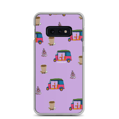 Auto, Earrings, and Chai Purple Phone Case: Samsung