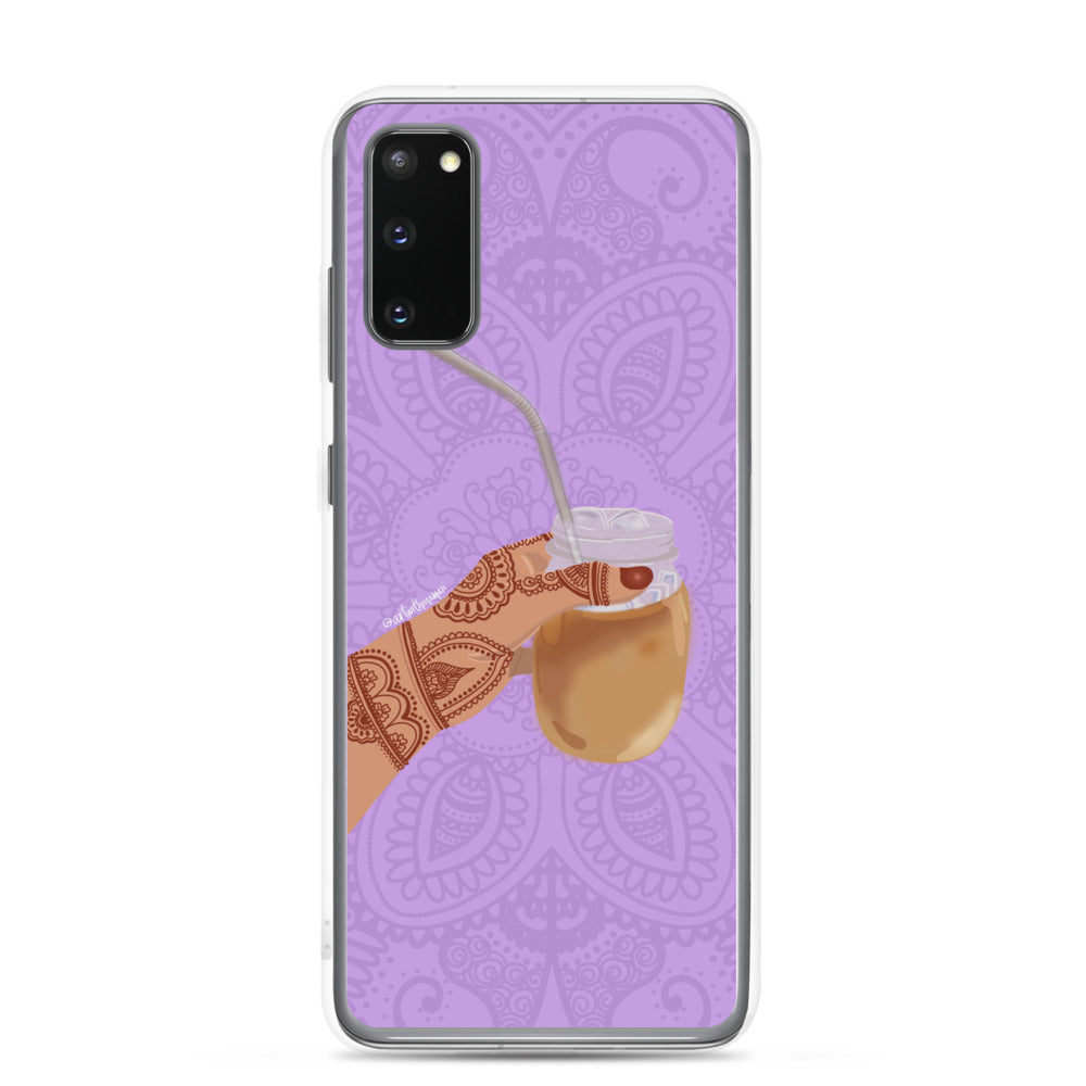 Iced Coffee Mendhi Hands Phone Case: Samsung