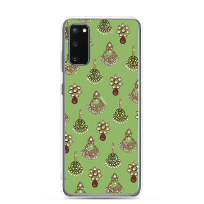 Desi Earrings Green Phone Case: Samsung