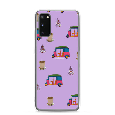 Auto, Earrings, and Chai Purple Phone Case: Samsung