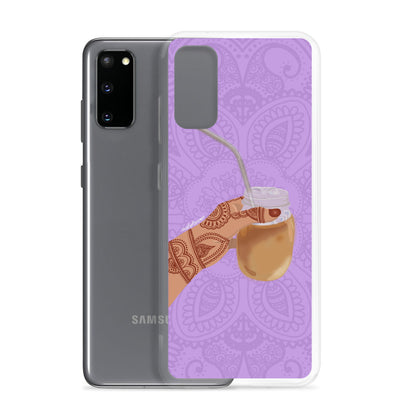 Iced Coffee Mendhi Hands Phone Case: Samsung