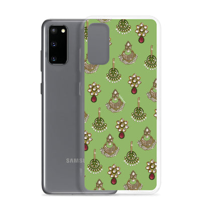 Desi Earrings Green Phone Case: Samsung