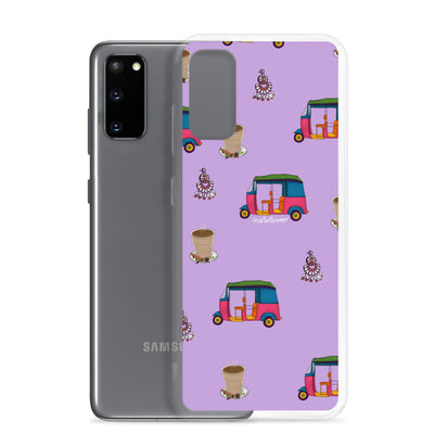 Auto, Earrings, and Chai Purple Phone Case: Samsung