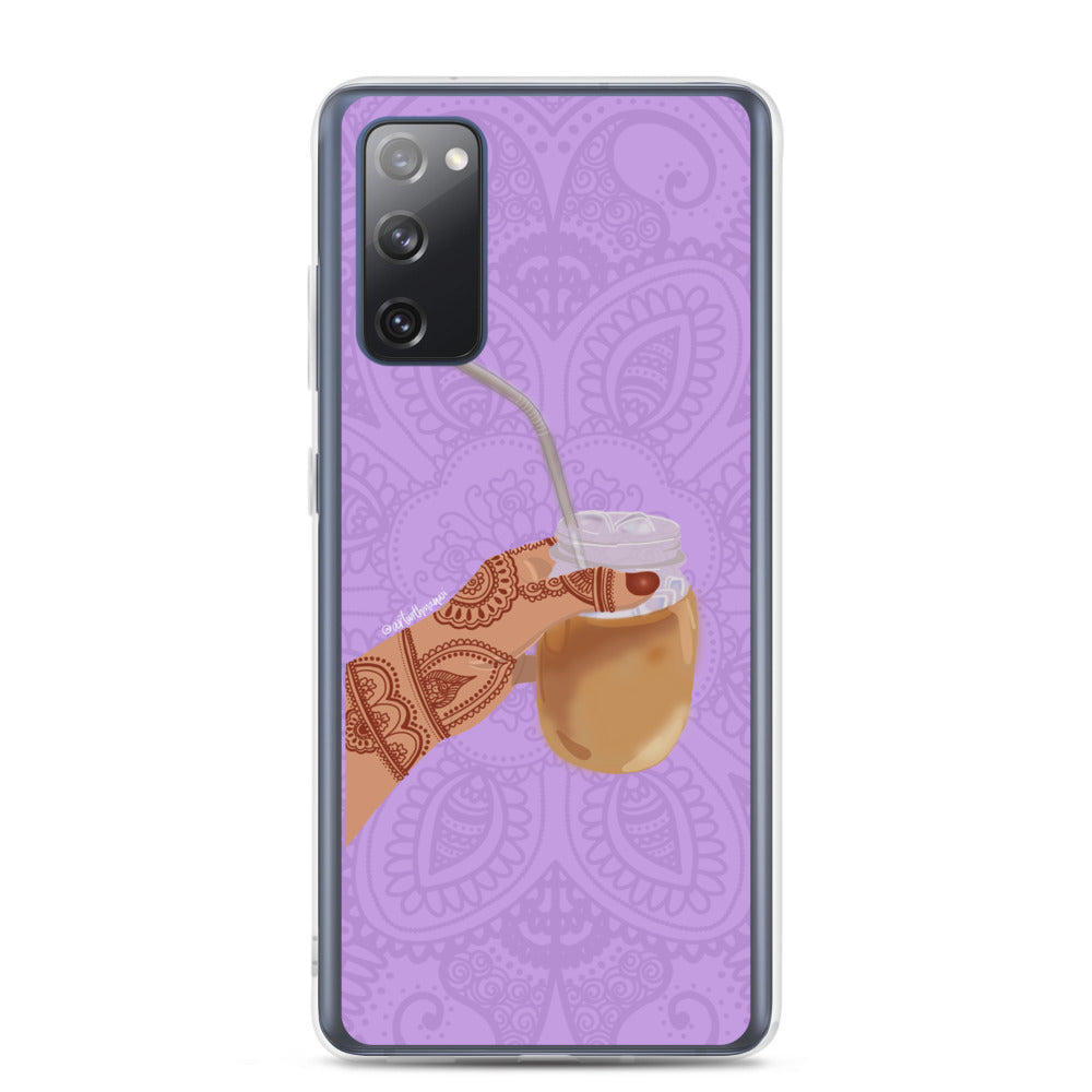 Iced Coffee Mendhi Hands Phone Case: Samsung